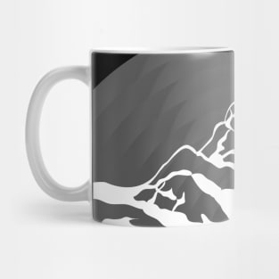 Trippy Disco Mountains Mug